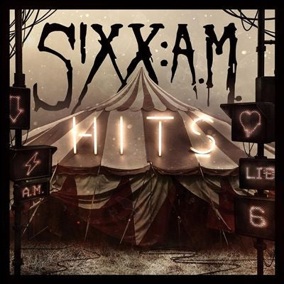Sixx:A.M. - Hits - Import Translucent Red with Black Smoke Vinyl 2 LP Record