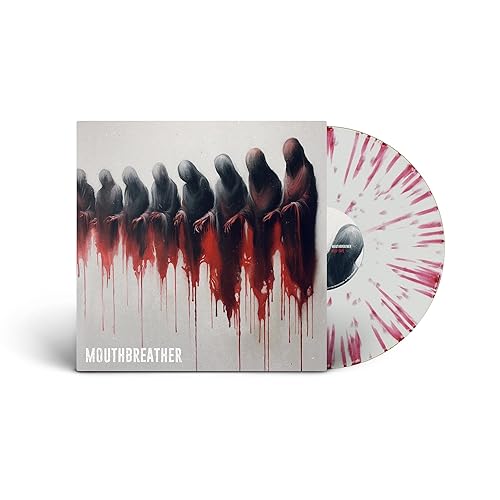 Mouthbreather - Self-Tape - Import Vinyl LP Record White & Red Splatter Vinyl