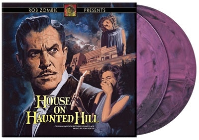 Von Dexter - House On Haunted Hill - Import Pink & Black Hand Poured Color Vinyl 2 LP Record Limited Edition