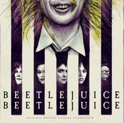 Various Artists - Beetlejuice Beetlejuice - Import Neon Green/Black Vinyl 2 LP Record