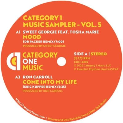 Various Artists - Category 1 Music Sampler -Vol.5 - Import Vinyl 12 inch Record Limited Edition