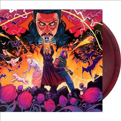 Daniele Zandara 、 Will Davies - Vampire Survivors Vol. 1 - Import Blood Splatter Red Vinyl 2 LP Record