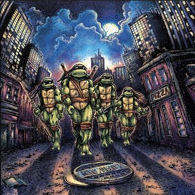 John Du Prez - Teenage Mutant Ninja Turtles - Import Green/Yellow & Purple Smoke Vinyl 2 LP Record