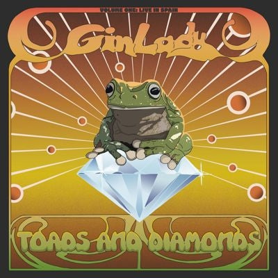 Gin Lady - Toads & Diamonds Volume One: Live In Spain - Import Jade Green Marbled Vinyl LP Recurd