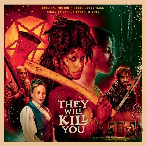 Carlos Rafael Rivera - They Will Kill You - Import Satanic Splatter Vinyl LP Recurd