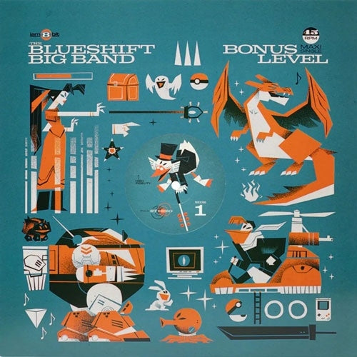 Blueshift Big Band - Joystick Jazz: The Blueshift Big Band Plays Iconic Video Game Hits (BONUS LEVEL) - Import Vinyl LP Recurd