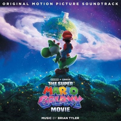 BRIAN TYLER - The Super Mario Galaxy Movie - Import Luma-inspired Yellow Vinyl 2 LP Record Limited Edition