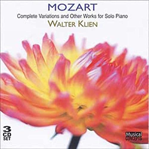 Mozart (1756-1791) - Comp.variations & Other Works For Piano: Klien - Import 3 CD