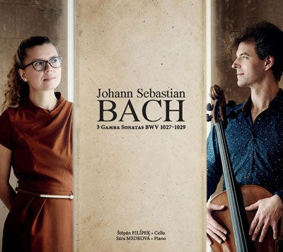 Bach (1685-1750) - Gamba Sonata.1, 2, 3: Filipek(Vc)Medkova(P) - Import CD