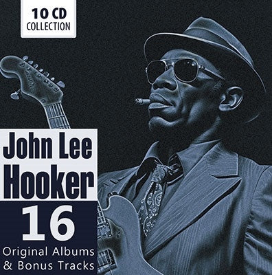 John Lee Hooker - Hooker - 16 Original Albums - Import 10 CD Box Set