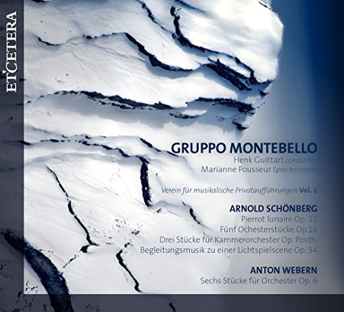 Schoenberg, Arnold (1874-1951) - Schoenberg Pierrot Lunaire, etc, Webern : Guittart / Gruppo Montebello - Import CD