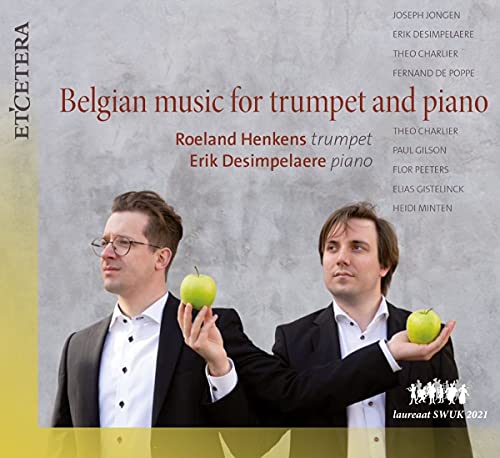 Henkens, Roeland - Belgian Music For Trumpet And Piano - Import CD
