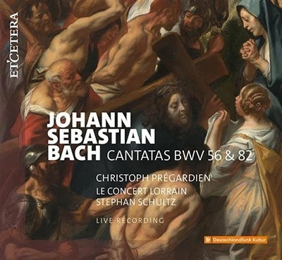 Le Concert Lorrain - J.S. Bach: Cantatas Bwv 56 & 82 - Import CD