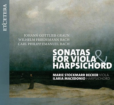 Marie Stockmarr Becker - Graun / W.F.Bach:Sonatas For Viola&Harpsichord - Import CD