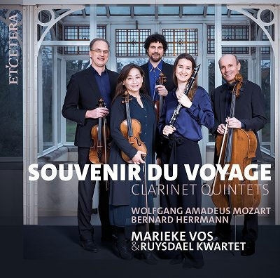 Marieke Vos - Mozart :Mozart Clarinet Quinetet, Bernard Herrmann Souvenirs de Voyage - Import CD