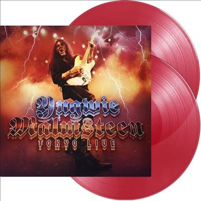Yngwie Malmsteen - Tokyo Live - Import Trans Red Vinyl 2 LP Record
