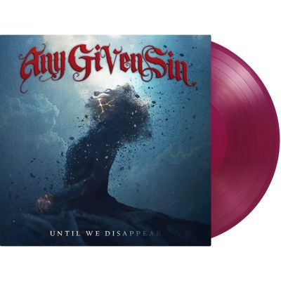 Any Given Sin - Until We Disappear - Import Violet Vinyl LP Record Limited Edition