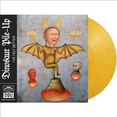 Dinosaur Pile-Up - I'Ve Felt Better - Import Yellow Flame Marble Vinyl LP Record