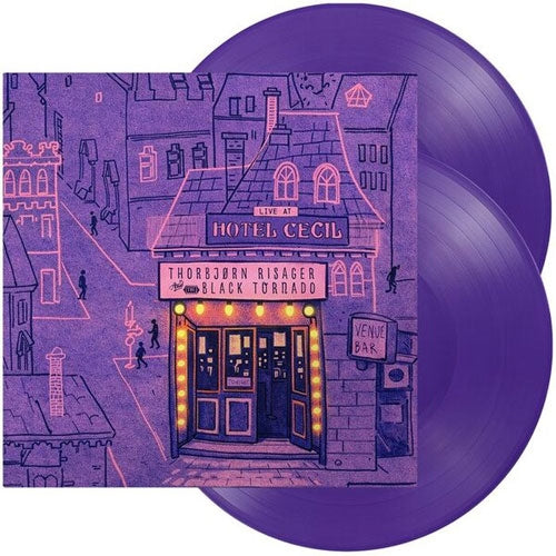 Thorbjorn Risager & The Black Tornado - Live At Hotel Cecil - Import Purple Vinyl 2 LP Recurd Limited Edition