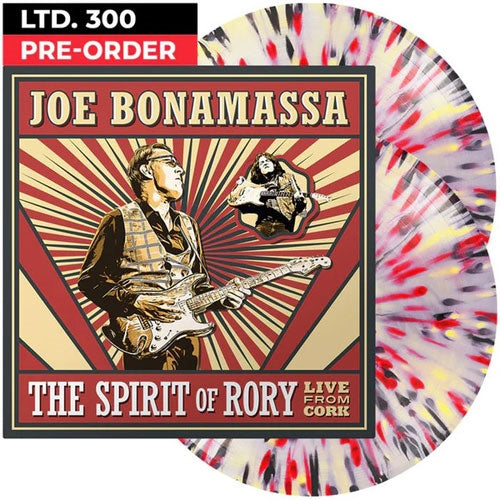Joe Bonamassa - The Spirit Of Rory - Live From Cork - Import Splatter Vinyl 2 LP Recurd Limited Edition
