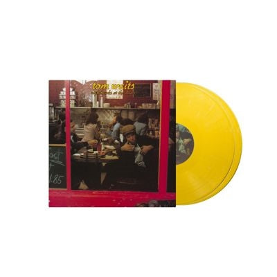 Tom Waits - Nighthawks at the Diner (50th Anniversary) - Import Yellow Marbled Vinyl 2 LP Record
