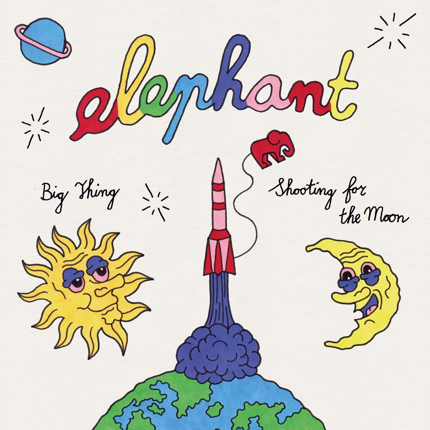 Elephant - Big Thing/Shooting For The Moon - Import Vinyl 2 Record