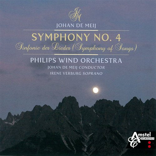 de Meij (1953-) - Sym, 4, -sinfonie Der Lieder: De Meij / Philips Wind O Etc - Import CD