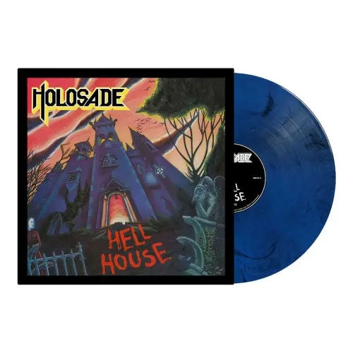 Holosade - Hellhouse - Import Blue Black Marbled Vinyl LP Record