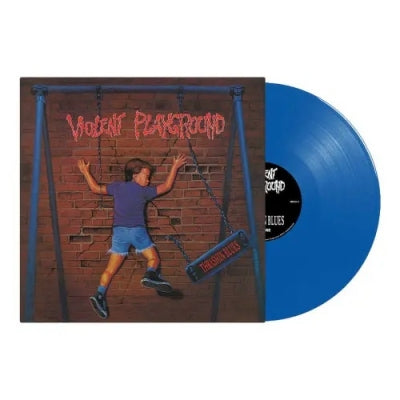 Violent Playground - Thrashin Blues - Import Blue Vinyl LP Record