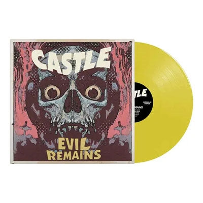 Castle - Evil Remains - Import Yellow Vinyl LP Record