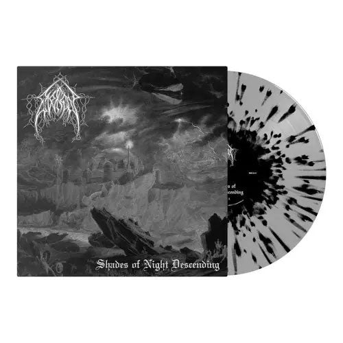 Evoken - Shades Of Night Descending - Import Silver Black Splatter Vinyl LP Record