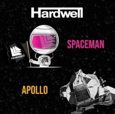 Hardwell - Apollo/Spaceman - Import Megenta Vinyl 7inch Single Record