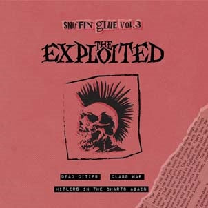 The Exploited - Dead Cities/Class War - Import Crystal Clear Vinyl 7 Inch Single Record