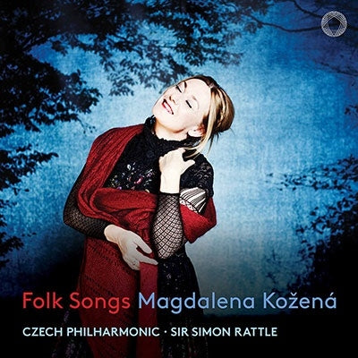 Magdalena Kozena - Folk Songs -Bartok, Berio, Ravel, Montsalvatge : Magdalena Kozena(Ms)Simon Rattle / Czech Philharmonic - Import CD