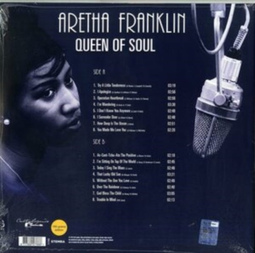 Aretha Franklin - Queen of Soul - Import Vinyl LP Record