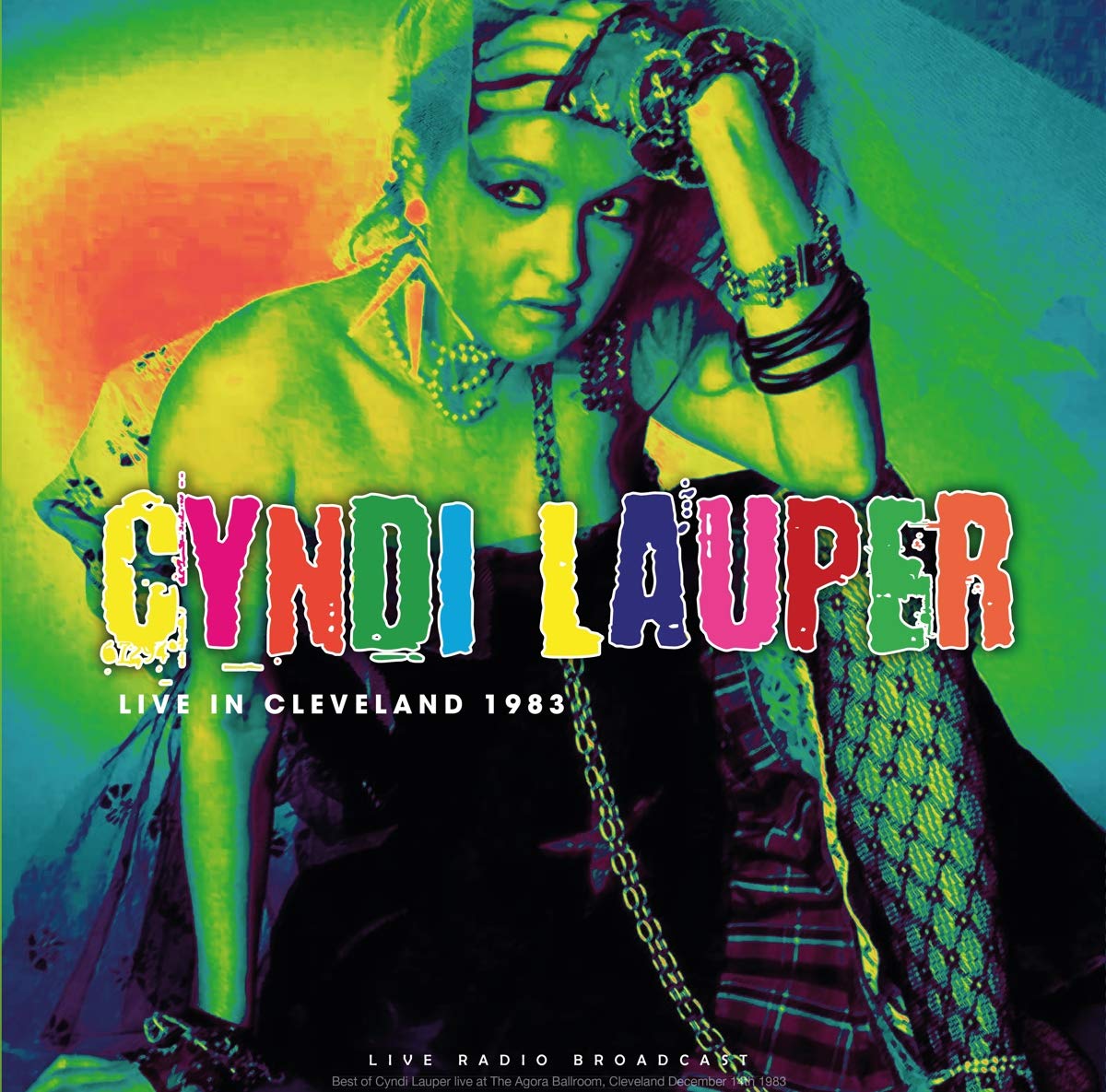 Cyndi Lauper - Live In Cleveland 1983 - Import Vinyl LP Record