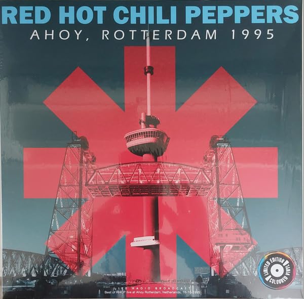 Red Hot Chili Peppers - Ahoy Rotterdam 1995 - Import Vinyl LP Record Transparent Red Vinyl