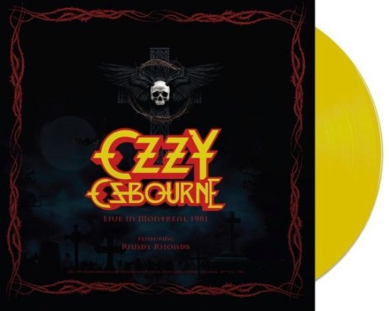 Ozzy Osbourne - Live In Montreal 1981 - Import Vinyl LP Record Yellow Vinyl