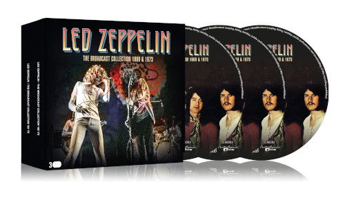 Led Zeppelin  -  The Broadcast Collection 1969 & 1973  -  Import 3 CD