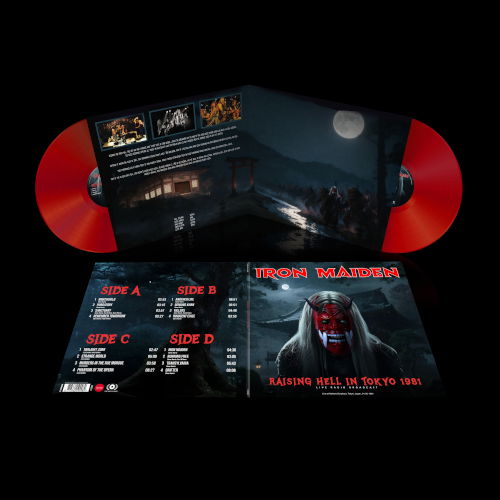 Iron Maiden - Raising Hell In Tokyo 1981 - Import Red Vinyl 2 LP Record