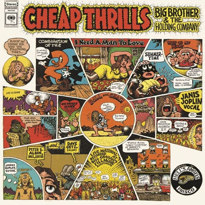 Janis Joplin - Cheap Thrills - Import Vinyl LP Record