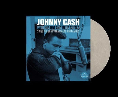 Johnny Cash - With His Hot And Blue Guitar/Sings The Songs That Made Him Famous - Import Snowy White 180g Vinyl LP Record Limited Edition