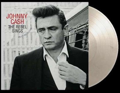 Johnny Cash - The Rebel Sings - Import 180g Crystal Clear & Solid Silver Vinyl LP Record Limited Edition