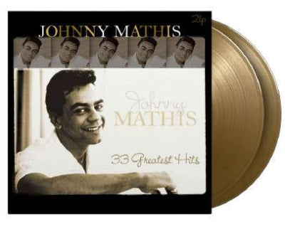 Johnny Mathis - 33 Greatest Hits - Import 180g Gold Vinyl 2 LP Record Limited Edition