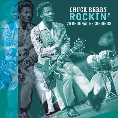 Chuck Berry  - Rockin'  - Import Turquoise Vinyl LP Record