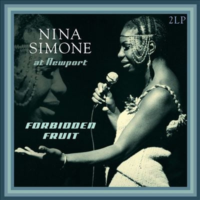 Nina Simone - At Newport / Forbidden Fruit - Import 180g Solid Turquiose Vinyl 2 LP Record Limited Edition