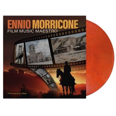 Mask - Ennio Morricone - Film Maestro - Import 180g Transparent Red & Black Mixed Vinyl LP Record Limited Edition