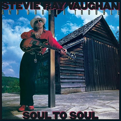 Stevie Ray Vaughan & Double Trouble - Soul To Soul - Limited 180-Gram Blue Marble Colored Vinyl - Import Vinyl LP Record Limited Edition