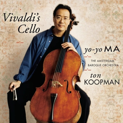 Yo-Yo Ma - Vivaldi's Cello - Import 180g Crystal Clear Vinyl 2 LP Record Limited Edition