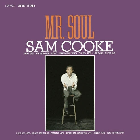 Sam Cooke - Mr. Soul - Import 180g Vinyl LP Record